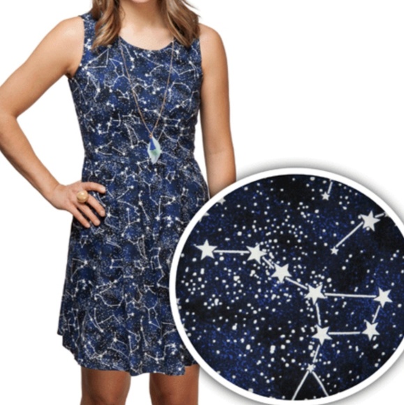 retrolicious constellation dress